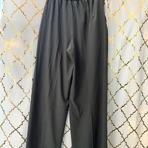 All in motion gray Relaxed Fit and Elastic Waisted wide leg pans
